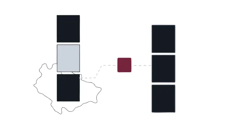 Diagram separating a licensing jurisdiction from a player's local rules